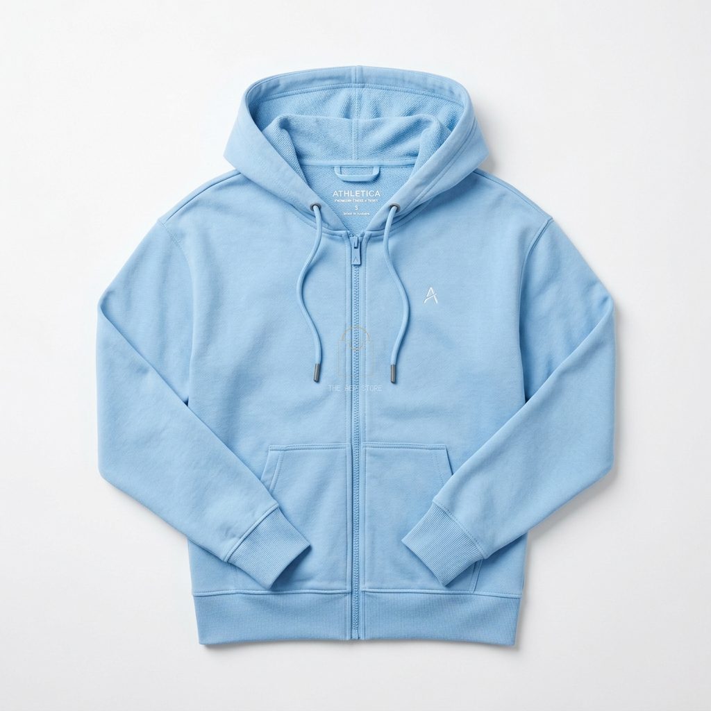 French Terry Zip Hoodie